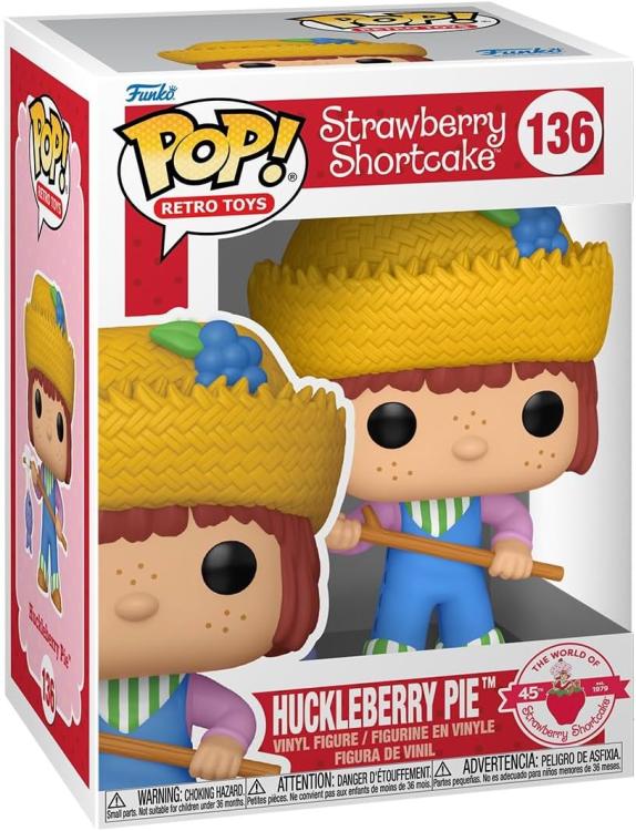 Funko Pop Retro Toys Strawberry Shortcake (136) Huckleberry Pie Vinyl Figure 9Cm