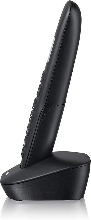 BRONDI TELEFONO CORDLESS GALA SENZA FILO PORTATILE UFFICIO CASA HOTEL NERO NUOVO