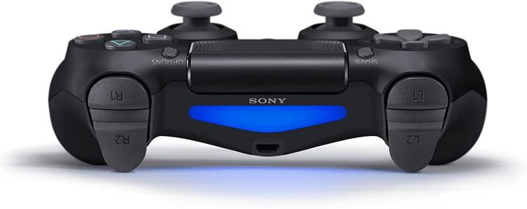 CONTROLLER SONY DUALSHOCK 4 WIRELESS V2 JET BLACK PS4 NERO JOYPAD PLAYSTATION 4