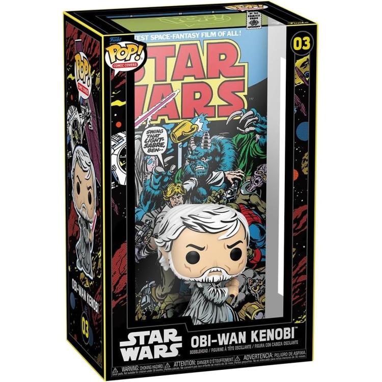 Funko Pop! Comic Covers - Star Wars (03) Obi-Wan Kenobi Vinyl Figure 9Cm Statua