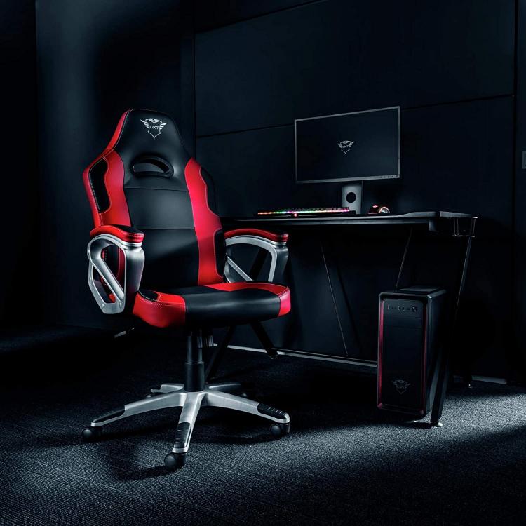 Trust Sedia Gaming Gxt-705 Ryonred/Black Poltrona Gioco Ps4 Xbox One Pc Nintendo