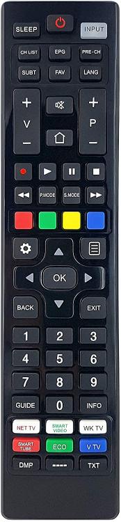 Superior Telecomando Universale Televisione Hisense Funzioni Smart Tv Decoder