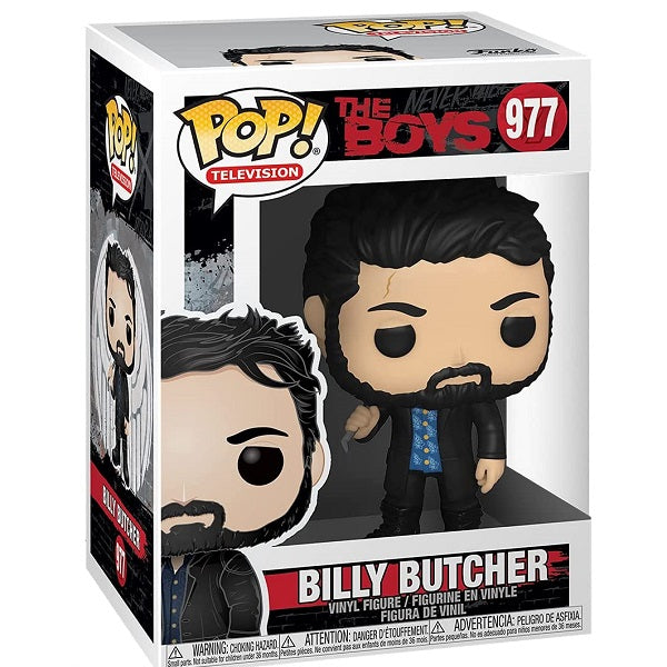 Funko Pop ! Television The Boys - (977) Billy Butcher Figure Vinyl 9Cm In Stock