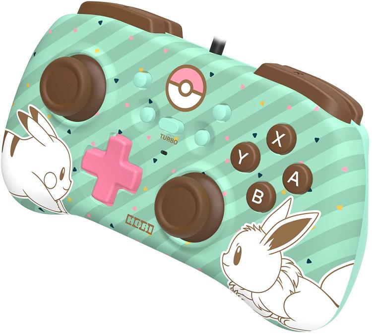 Hori Controller Horipad Mini Pad Pikachu Eevee Pokemon Joystick Nintendo Switch