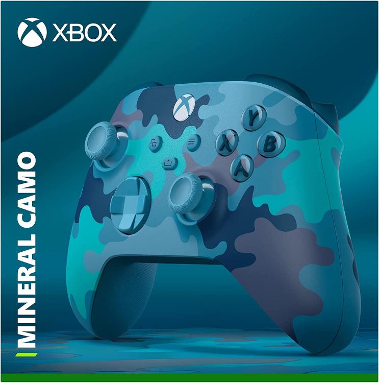 CONTROLLER MICROSOFT XBOX ONE SERIE X WIRELESS SPECIAL EDITION MINERAL CAMO V2