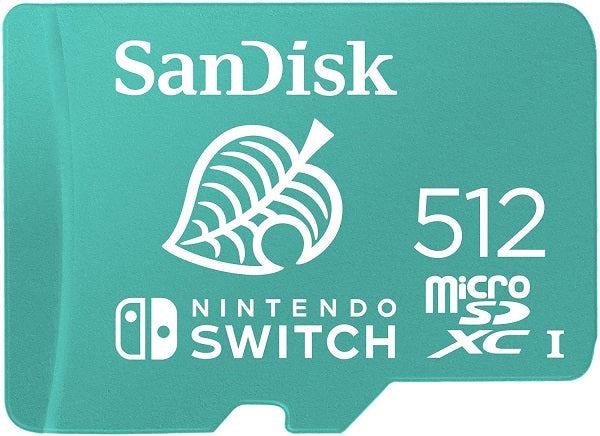 Nintendo Switch Sandisk Microsdxc 512Gb Memoria Microsd Nintendo Animal Crossing