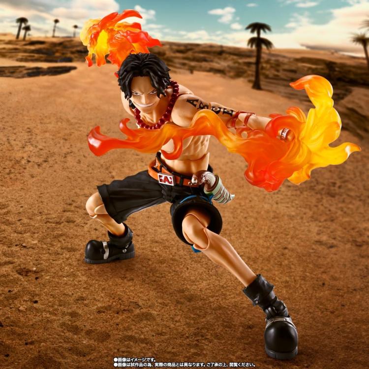 Tamashii Nations - Action Figure Di Portgas D. Ace -Fire Fist- Di One Piece
