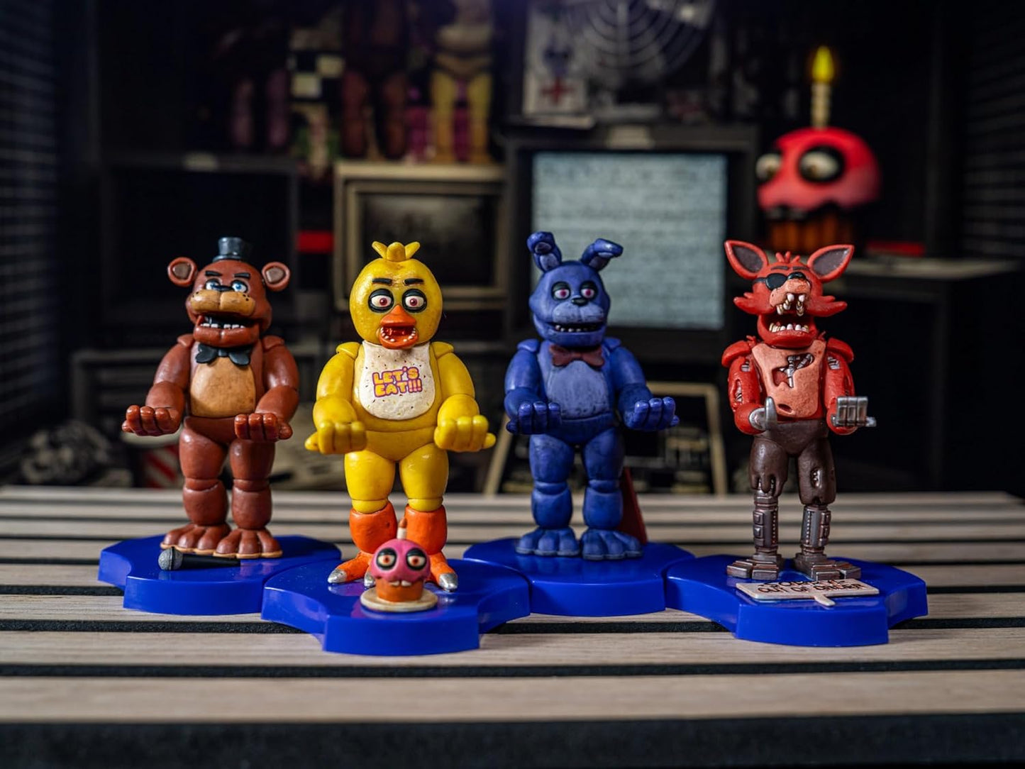 Cable Guys: Mini Five Nights at Freddy's: Foxy Supporto Telefono e Auricolari