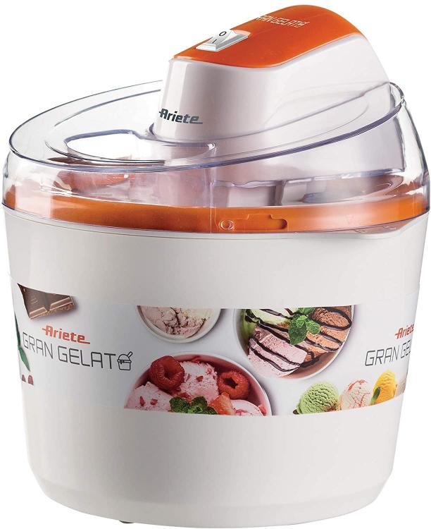 ARIETE GELATIERA GRAN GELATO 1.5LT 12W MACCHINA PER GELATI SORBETTO YOGURT 642
