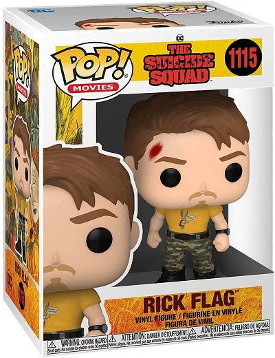 Funko Pop Rick Flag 1115 - Suicide Squad Dc Comics Vinyl Netflix Statuetta Nuovo