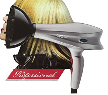 Phon Asciugacapelli Professionale 3000W Con Triplo Diffusore E Pettine Coiffeur