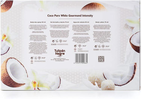 Tulipan Negro Sweet Cocco Confezione Regalo Profumo Bagnoschiuma Deo Crema Corpo