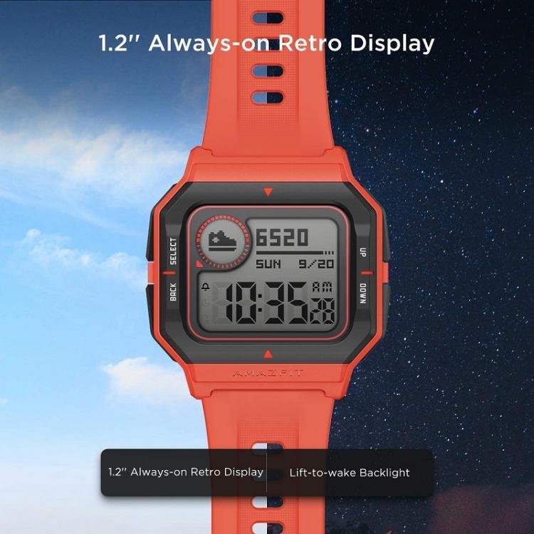 Smartwatch Amazfit Neo Fitness Sportivo Display Digitale Impermeabile Red