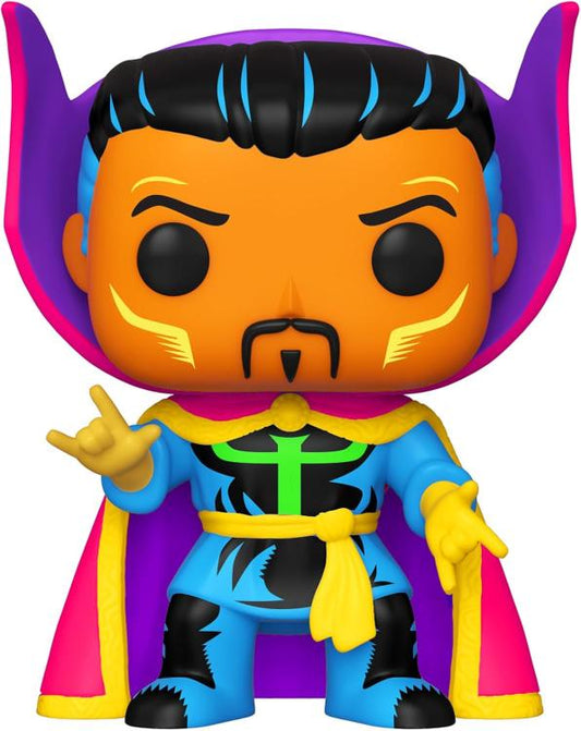 Funko Pop ! Marvel Studios Blacklight (651) Doctor Strange Statua Vinyl Figure