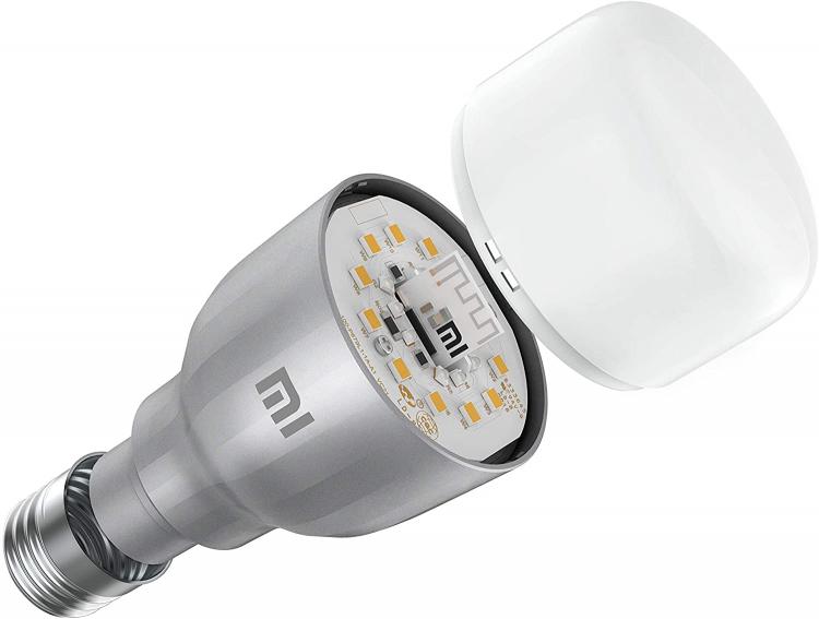 Xiaomi Mi Led Smart Bulb White/Color Kit 2 Pezzi Lampadina Wifi Google Home Rgb
