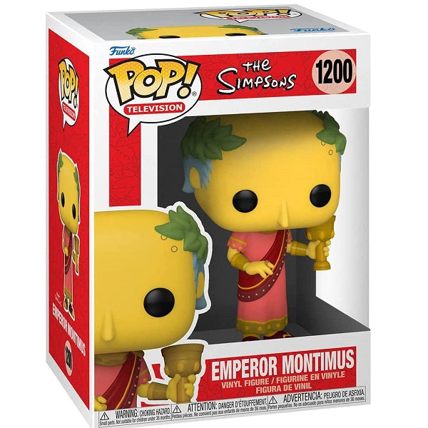 Funko Pop The Simpson 1200 Emperor Montimus Montgomery Burns Vinyl Figure Fox