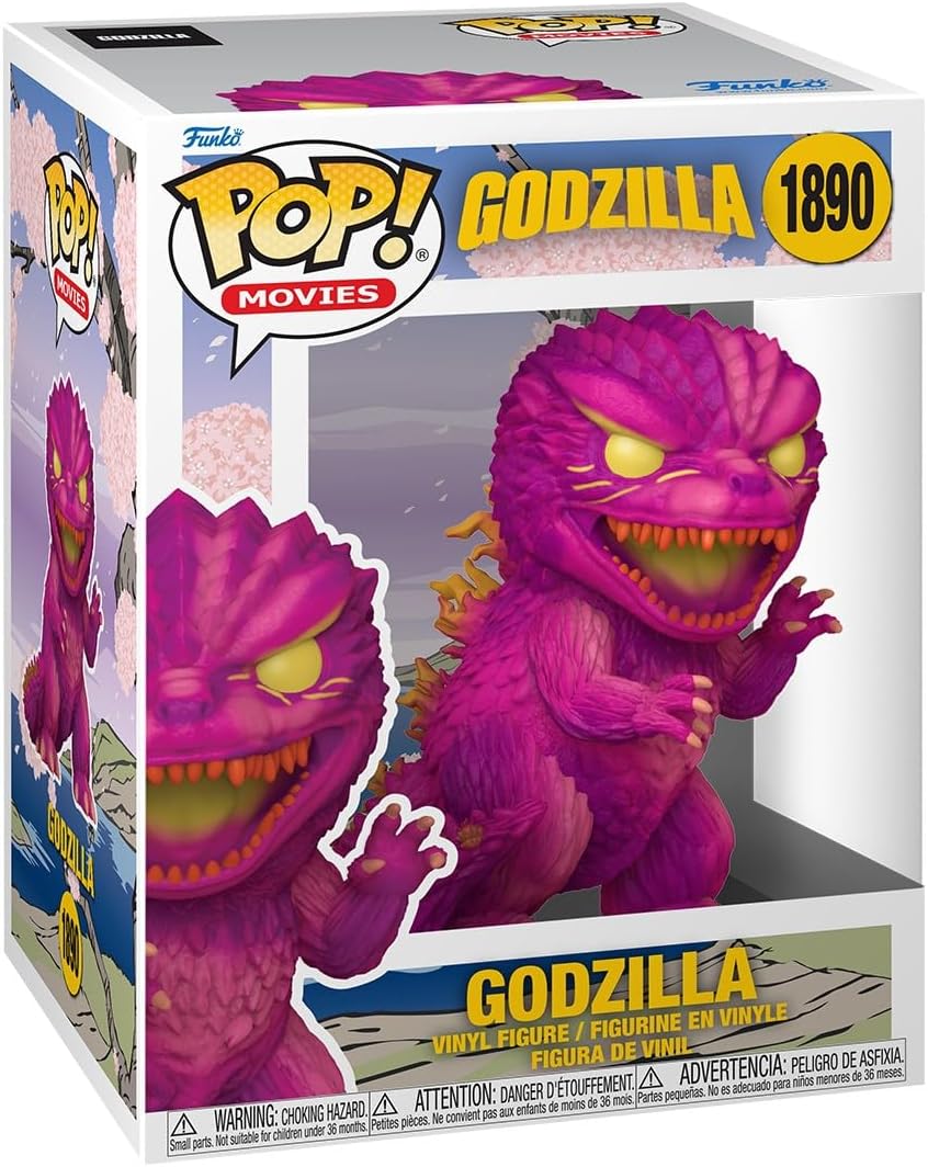 Funko Pop ! Movies - Godzilla (1890) Godzilla Pink Vinyl Figure 10cm
