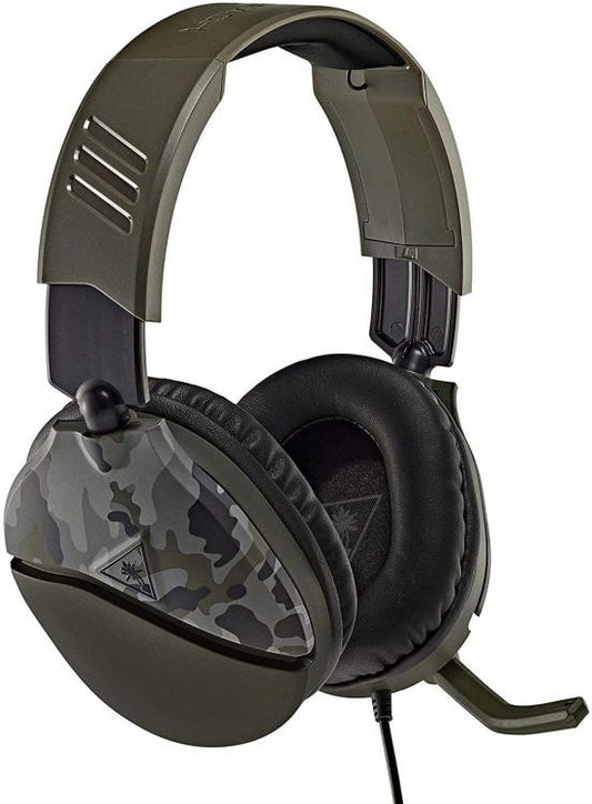 Turtle Beach Recon 70 Camo Verde Camo Cuffie Gaming Ps4 Ps5 Xbox One Pc Jack 3,5