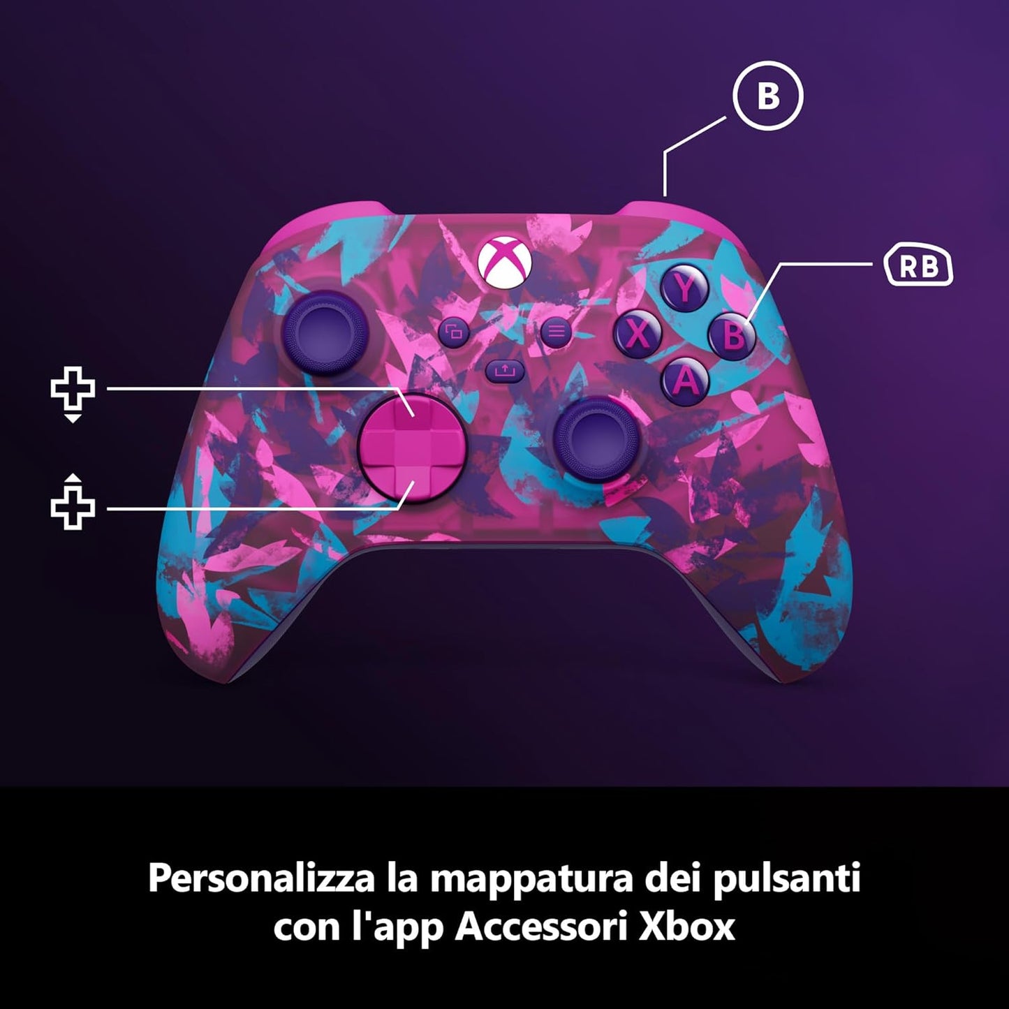 Controller Microsoft Xbox Serie X/S Heart Breaker Nuovo Wireless