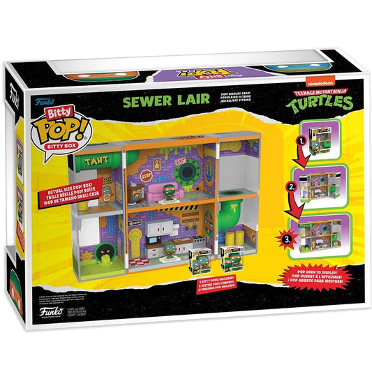 Funko Bitty Pop ! Bitty Box - Sever Lair -Teenage Mutant Ninja Turtles