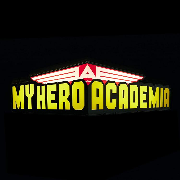 Paladone Lampada My Hero Academia Logo Multicolore Plastica Da Tavolo Moderno