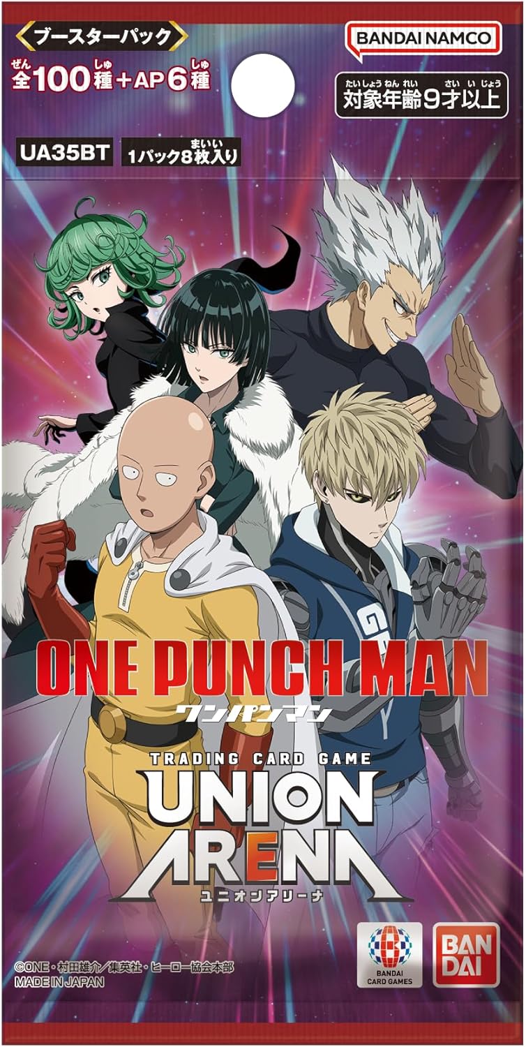 Bandai One Punch Man: Union Arena Booster Box UA35BT (16 buste) Giapponese TCG