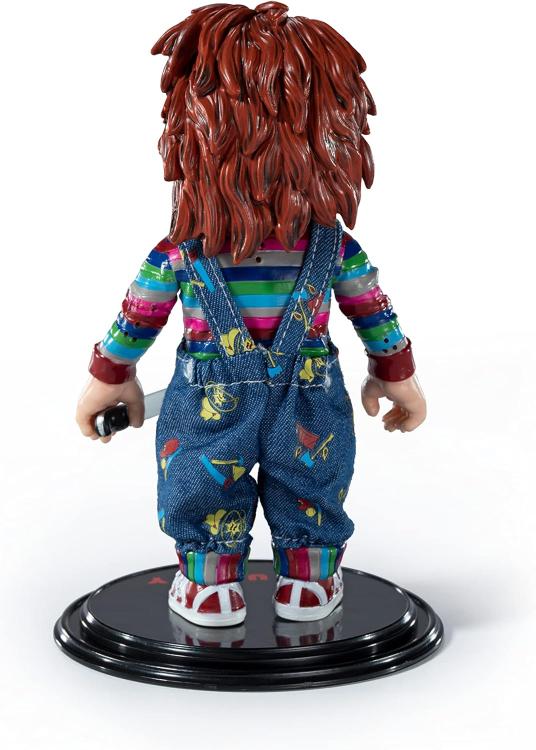 BENDYFIGS - HORROR CHUCKY ACTION FIGURE 15CM NOBLE COLLECTION BAMBOLA ASSASSINA