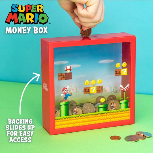 Paladone Paladone Salvadanaio Super Mario Arcade 3D Gioco Nintendo Money Box Pld
