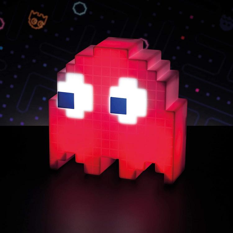 Paladone Lampada Pacman Ghost Light V2 Plastica Multicolore Cambia Colore