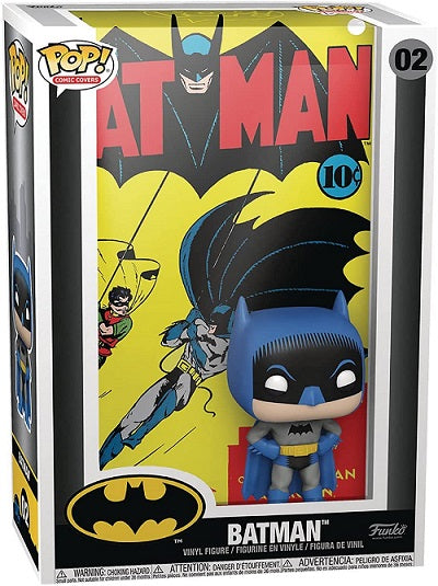 Funko Pop ! Dc Comics Batman (02) Cover Statua Figure Comic Fumetto Statuetta