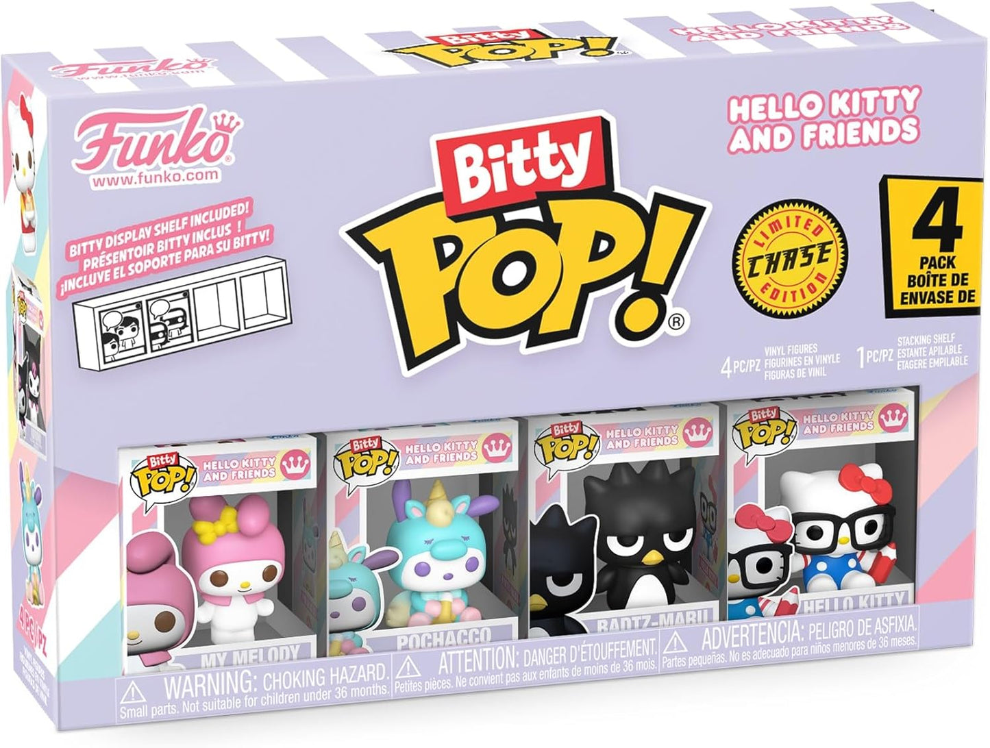 Funko Bitty Pop! Hello Kitty And Friends 4 Pack My Melody Limited Chase