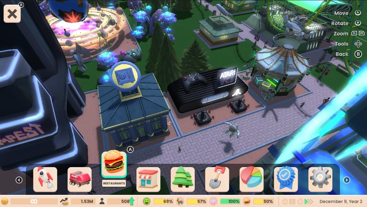 Roller Coaster Tycoon Adventures Deluxe PS4 Gioco Nuovo Sigillato