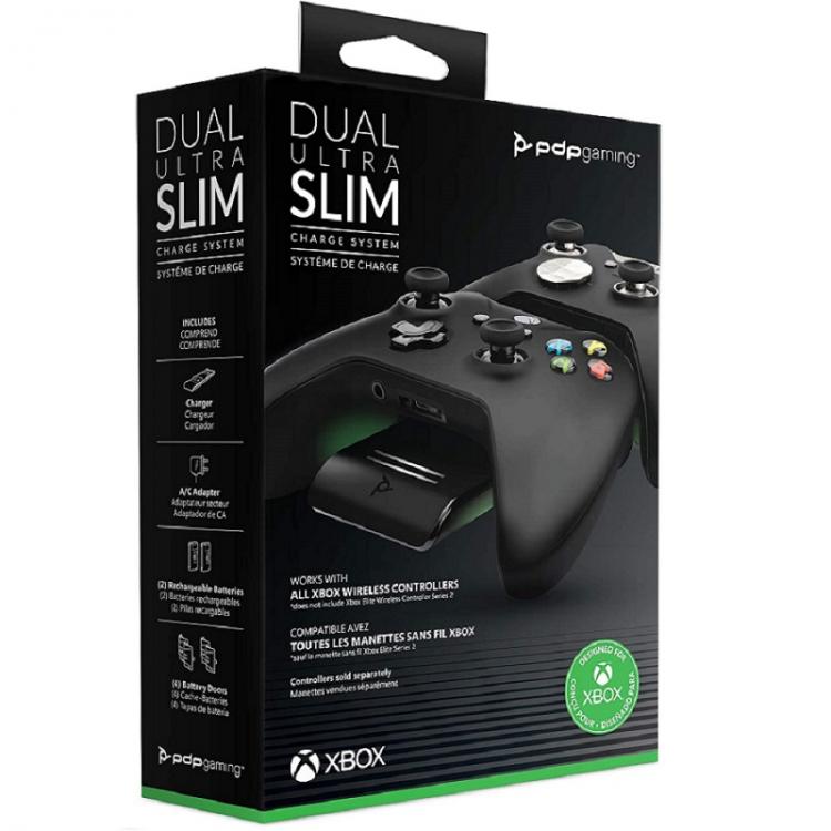 Pdp Base Di Ricarica Slim Doppio Controller Xbox Series X 2 Battere Ricaricabili