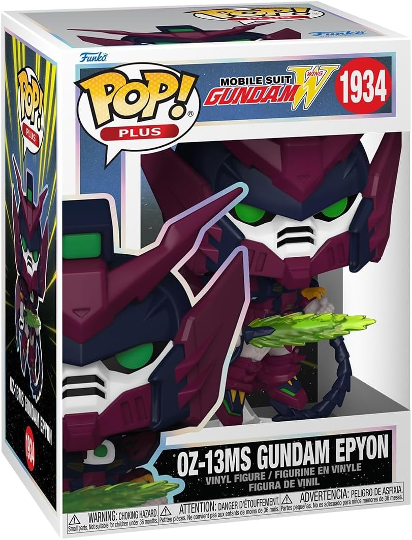 Funko Pop ! Plus - Mobile Suit Gundam Wing (1934) OZ-13MS Epyon Vinyl Figure 9cm