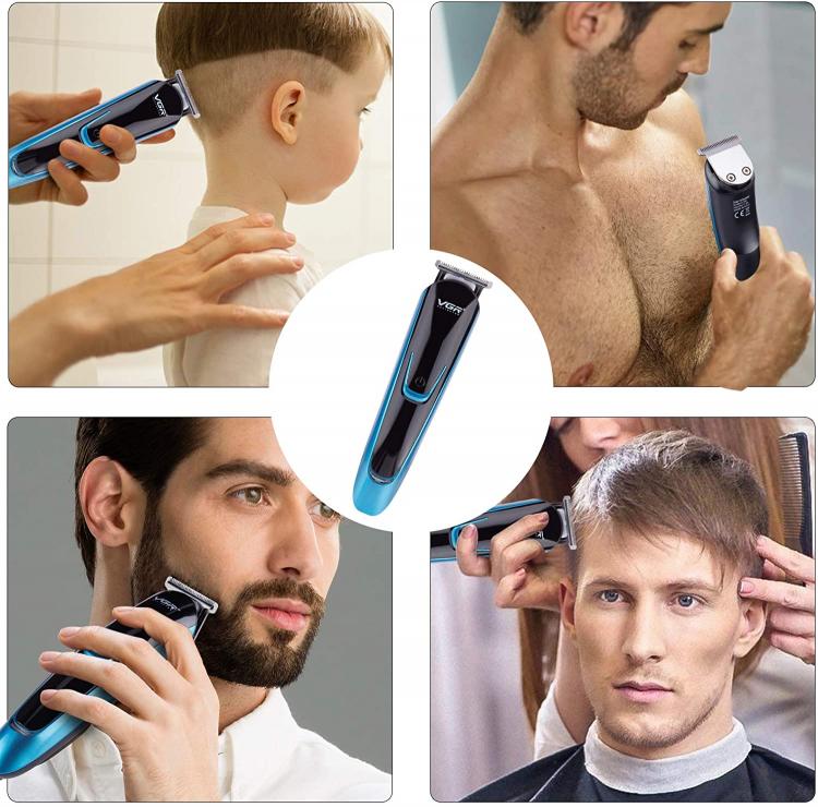 Vgr V-183 | Rasoio Tagliacapelli Professionale Regola Barba Elettrico Super Zero
