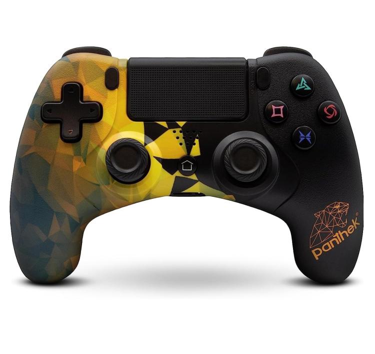 Panthek Controller Ps4 Ps3 Pc Windows Gamepad Pad Wired Doppia Vibrazione Gaming
