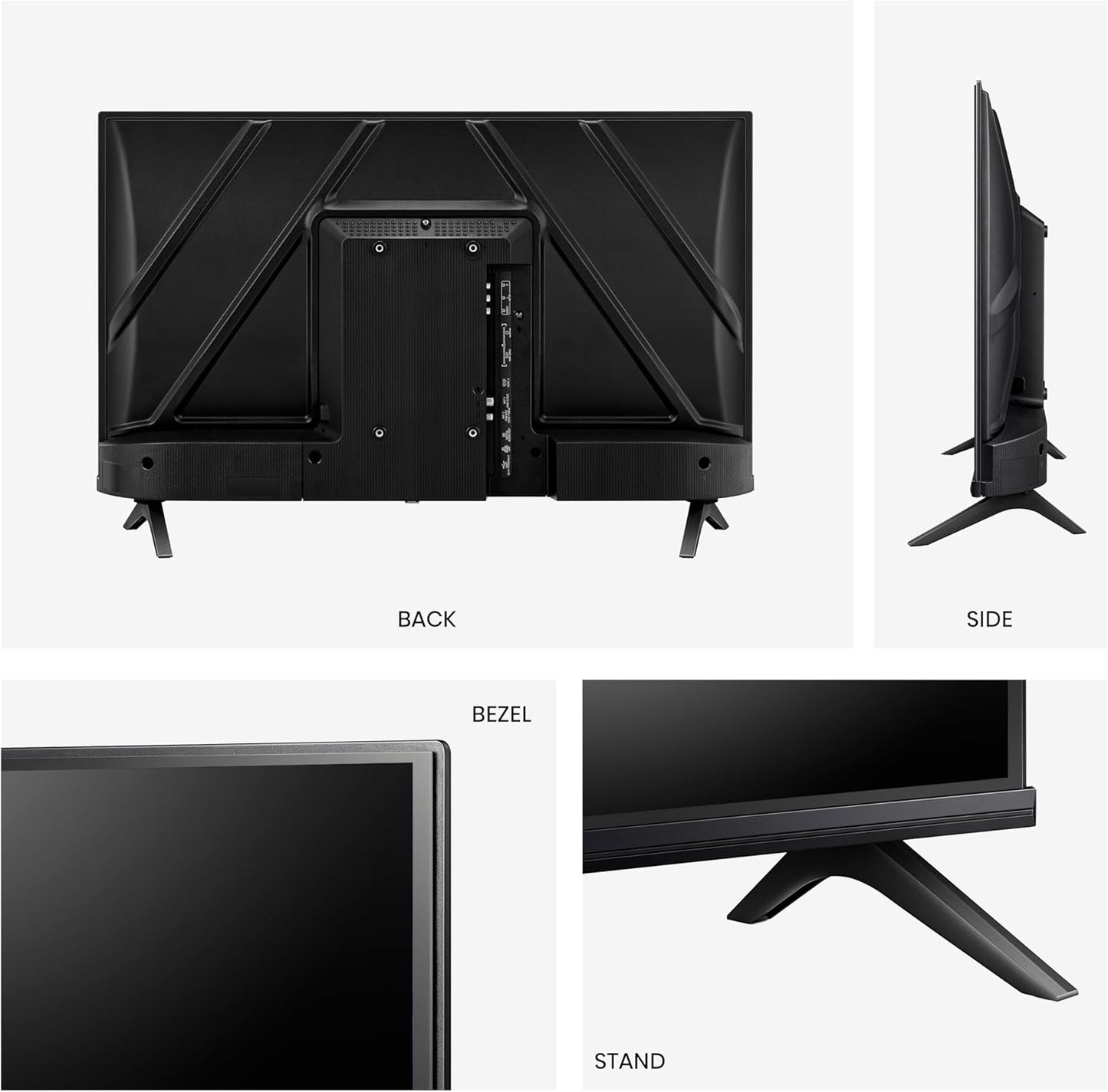 Hisense Smart Tv 40" Vidaa 40E43Nt Full Hd Led Android Wi-Fi Hdmi Usb Hdr Nero