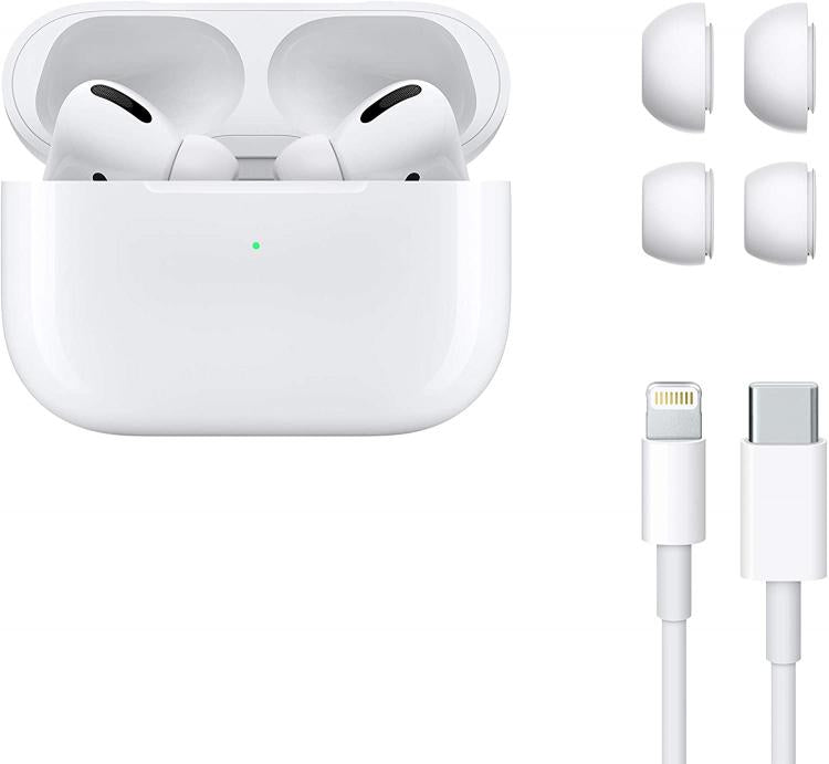 APPLE AURICOLARI AIRPODS PRO + CUSTODIA RICARICA WIRELESS MWP22TY/A IPHONE IOS