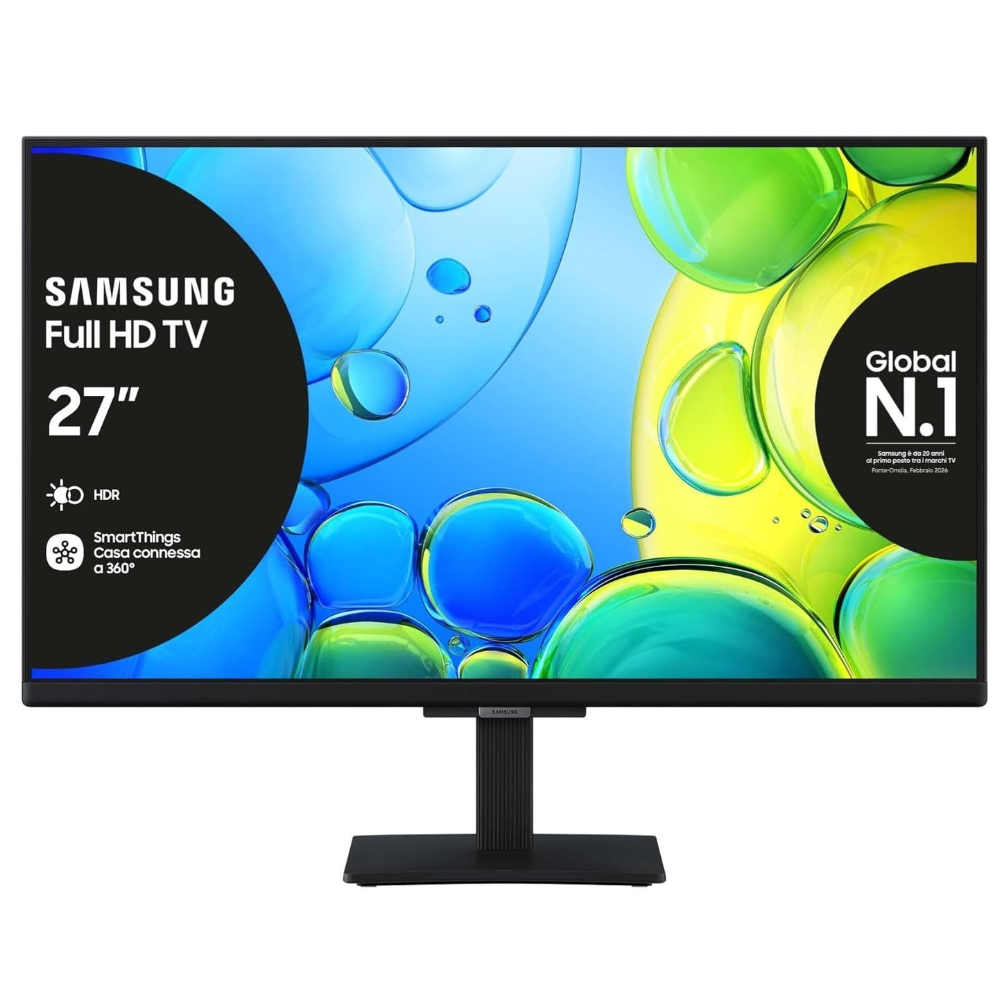 Samsung Full HD Smart Tv 27" Led UE27F6002 FHD Wifi HDR Android Alexa Gaming