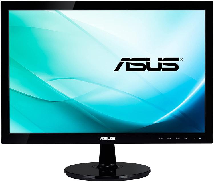 ASUS MONITOR 19" LED 5MS VGA VS197DE HD VGA SCHERMO LED PC TV 47cm DESKTOP NERO