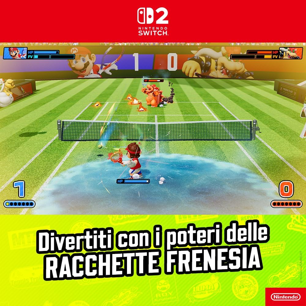 Mario Tennis Fever Nintendo Switch 2 Gioco Sportivo Ita Nuovo NSW2