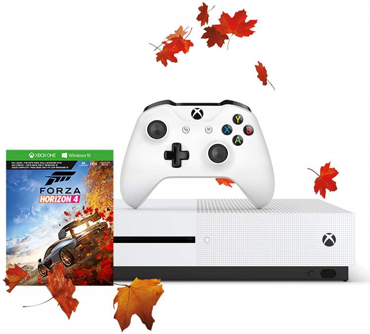 Xbox One S Console 1Tb + Gioco Forza Horizon 4 + 14Gg Live + 1 Mese Gamepass