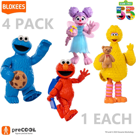 Blokees Muppets - Precool Series - 123 Sesame Street Vol 1 (1Pz Random) - Model Kit - 1 Action Figure a Sorpresa 74840