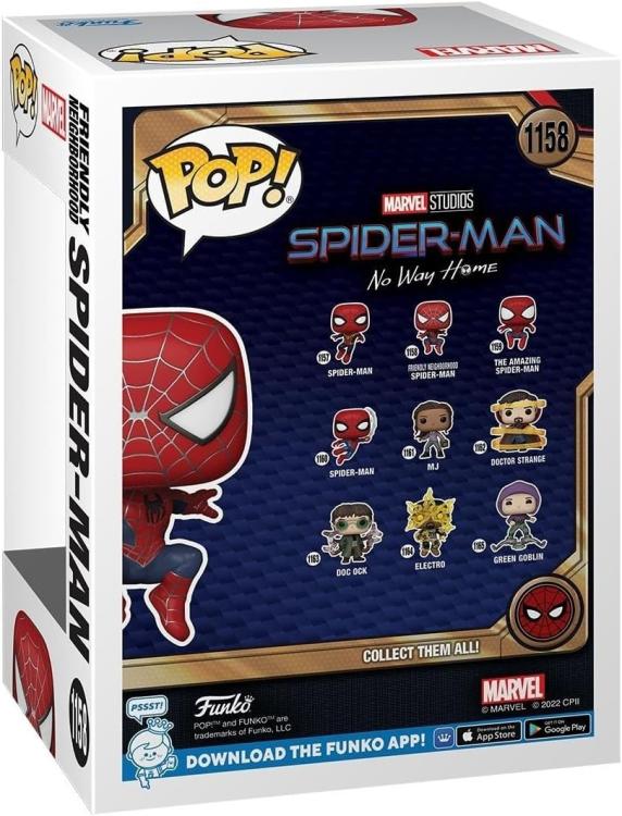 Funko Pop ! Marvel No Way Home - (1158) Friendly Neighborhood Spider-Man Figure