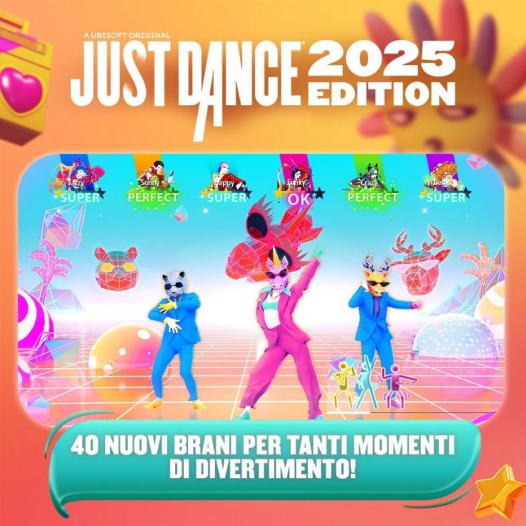 Just Dance 2025 Edition Nintendo Switch Videogioco Nuovo Italiano (Ciab) Music