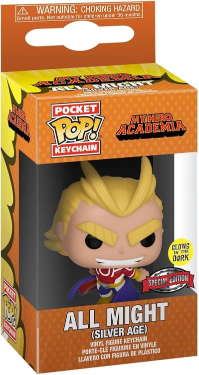 Funko Pop ! Keychain My Hero Academia - (All Might) G.W.T.D Special Edition 4Cm
