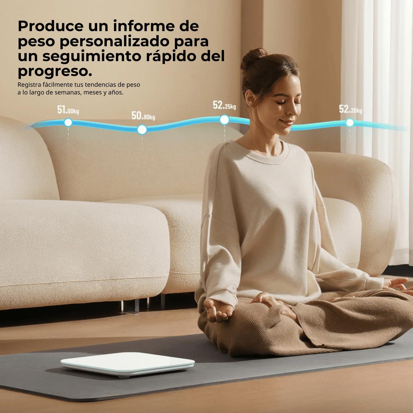 Xiaomi Mi Smart Scale S200 Bilancia Pesapersone Intelligente Digitale Nera