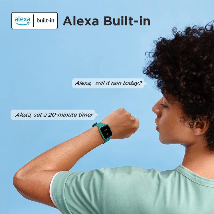 AMAZFIT BIP U PRO SMARTWATCH OROLOGIO FITNESS ALEXA LCD IMPERMEABILE,GPS/GREEN
