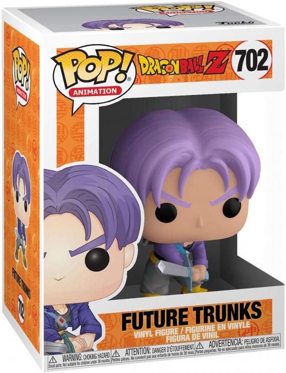 Funko Pop ! Animation Dragon Ball Z - (702) Future Trunks Figure Vinyl 9Cm Dbz