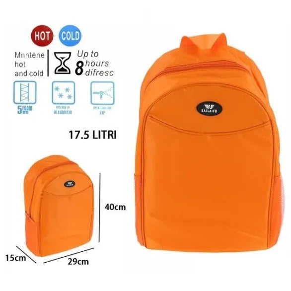 Zaino Termico Borsa Frigo Termica Bevande Campeggio Mare Spiaggia Viaggi Picnic